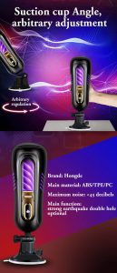 Double Points- Cup Men's Masturbation Vibration Adult Sex Toys